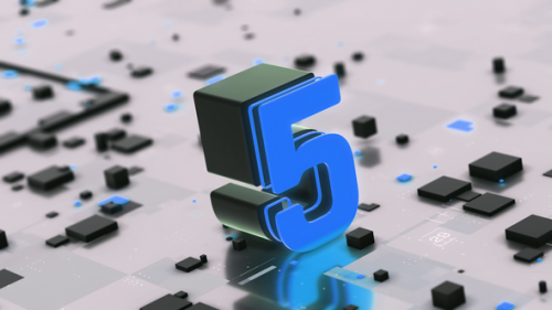 Videohive - 4K Modern Countdown Blue - 48203538 - 48203538