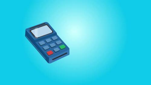 Videohive - Payment Terminal And Bank Card - 48213089 - 48213089