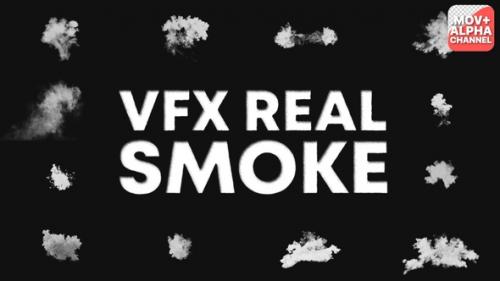 Videohive - VFX Real Smoke | Motion Graphics - 48213334 - 48213334