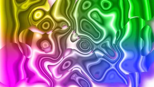 Videohive - Abstract rainbow smooth liquid. Wallpaper texture pattern liquid .Moving shape motion shiny liquid - 48214325 - 48214325