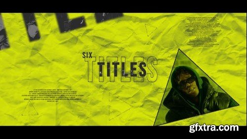 Videohive SIX Titles 48511264