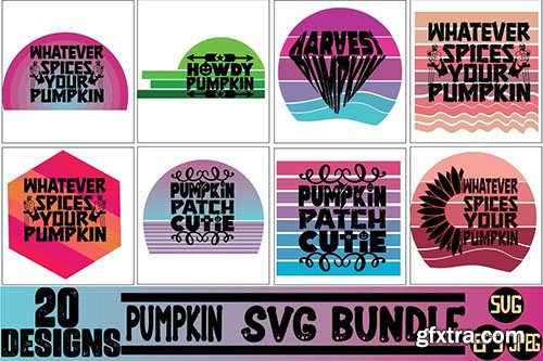 Pumpkin SVG Bundle