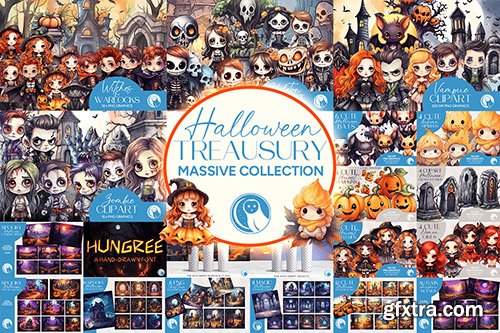 Halloween Spooky Cute Treasury Bundle