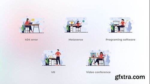 Videohive Programing Software - Flat Concepts 48431841