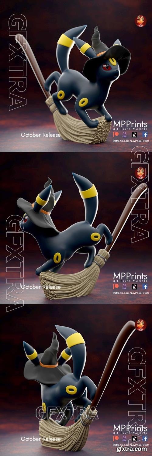 MyPokePrints - Witch Umbreon &ndash; 3D Print Model