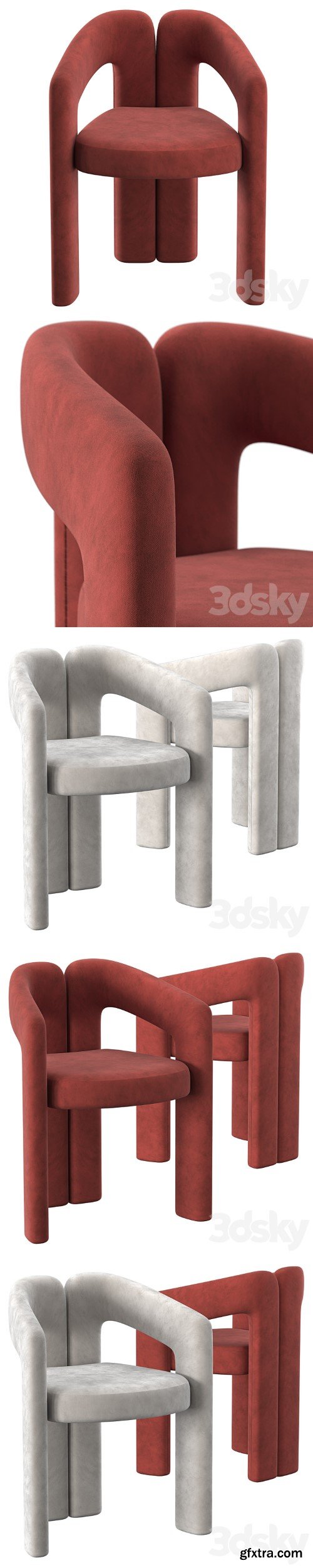 Armchair Dudet by Cassina