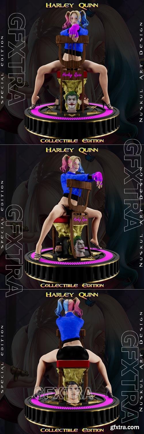 Harley Quinn Collectible Edition - Nuskul Art &ndash; 3D Print Model