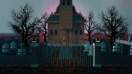 Videohive - Entering In The Haunted House - 48200119 - 48200119