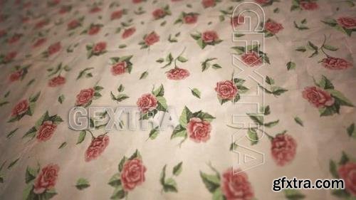 Retro Rose Ornament Wallpaper Slide 1575648