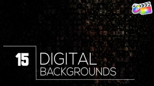 Videohive - Digital Backgrounds for FCPX - 48140973 - 48140973