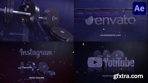 Videohive Gym Logo for After Effects 48522992