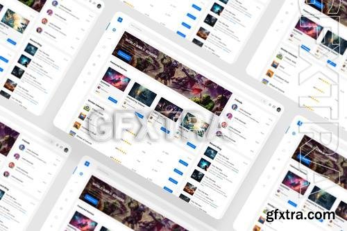 Games Dashboard UI Kit F9CTXS7