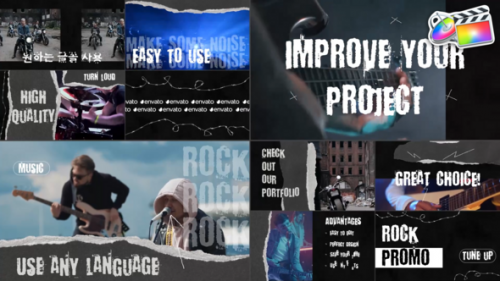 Videohive - Rock Promo for FCPX - 48172708 - 48172708