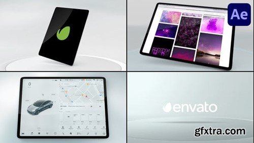 Videohive Clean Tablet Presentation for After Effects 48523100