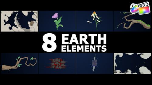 Videohive - Earth Elements | FCPX - 48221323 - 48221323