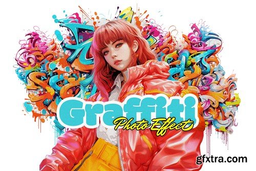 Graffiti Art Photo Effect V45WNA5