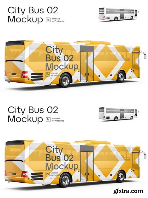 City Bus 02 Mockup S8TP9J6