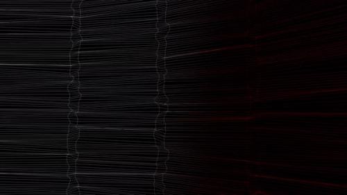 Videohive - Curve lines wavy net moving particles geometric background - 48234130 - 48234130