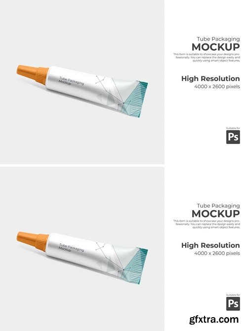 Tube Packaging Mockup ZPXAWTB