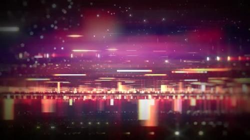 Videohive - Animated Colours Sparkling Lighting Motion Background - 48240622 - 48240622