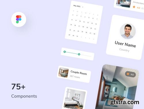 Hozin - Hotel Booking UI Kit Ui8.net