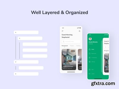 Hozin - Hotel Booking UI Kit Ui8.net