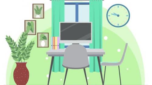 Videohive - 2d Cartoon Workroom - 48241795 - 48241795