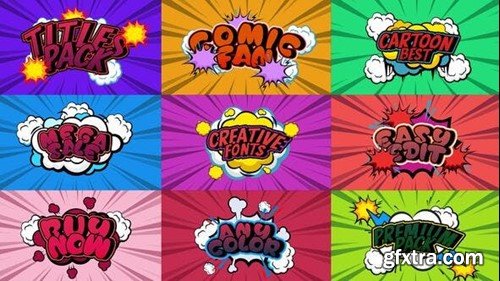 Videohive Big Comic Titles 48571280