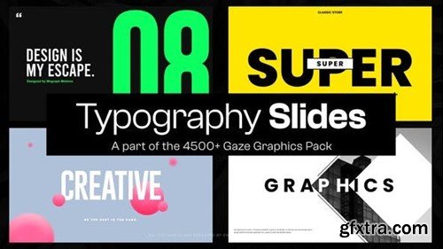 Videohive 10 Typography Slides 48578671