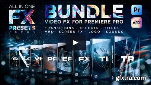 Videohive Presets Pack for Premiere Pro: Effects, Transitions, Titles, LUTS, Duotones, Sounds V12 24028073