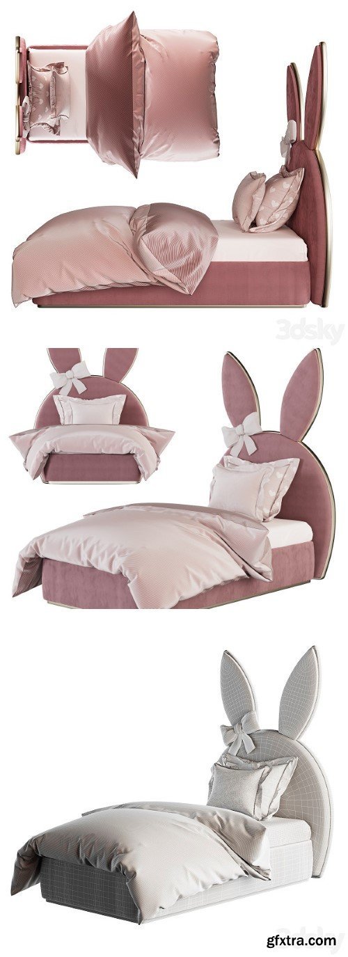 Author & 39 S Bunny Bed