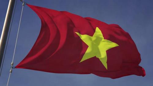 Videohive - Vietnam Flag Ultra Fast - 48242055 - 48242055