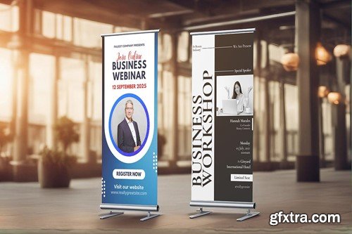 Rollup Banner Mockup D8JTBGT