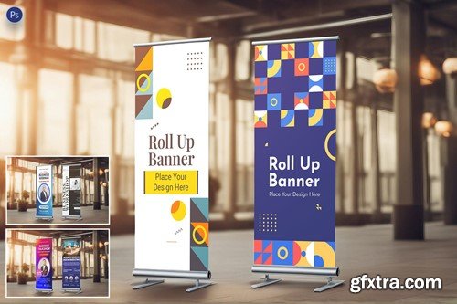 Rollup Banner Mockup D8JTBGT