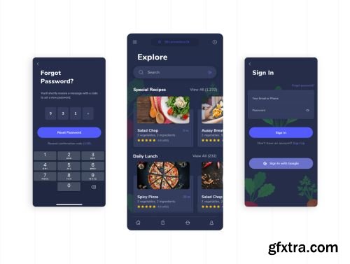 FoodGo the Best Grocery and Restaurant App Ui8.net