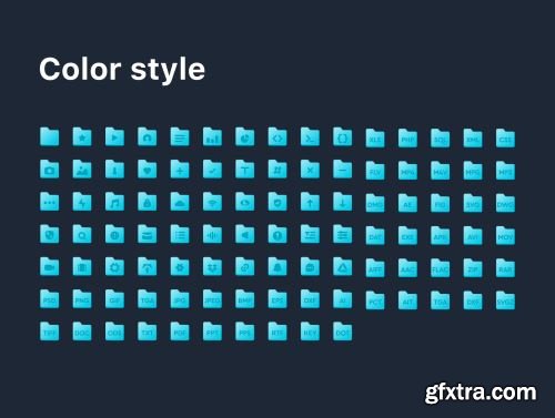 Folders Icon Pack Ui8.net
