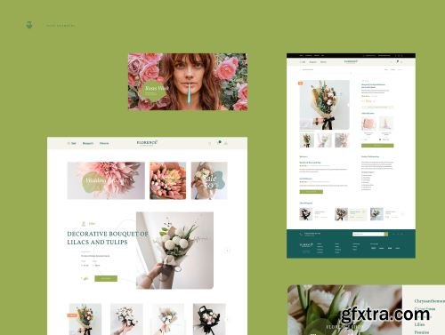 Florence - eCommerce Web UI Kit Ui8.net