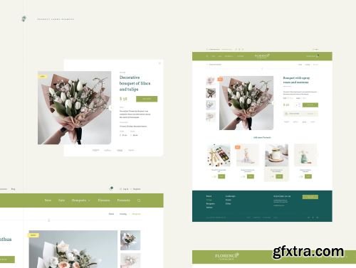 Florence - eCommerce Web UI Kit Ui8.net