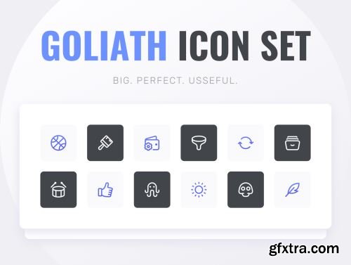 GOLIATH 1500+ ICON SET Ui8.net