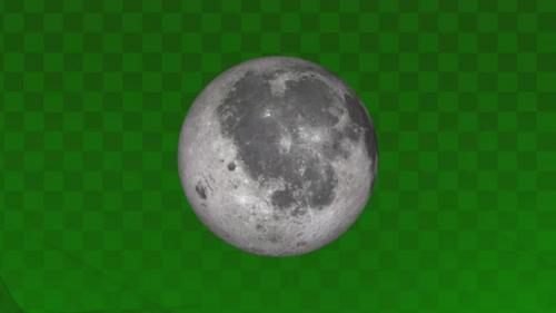 Videohive - View of Moon Planet animated. 2255 - 48243295 - 48243295