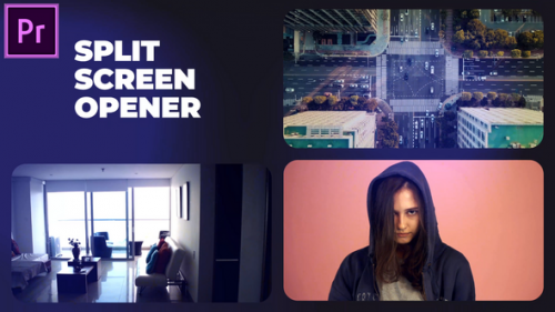 Videohive - Mosaic Multiscreen Opener | MOGRT - 48266373 - 48266373