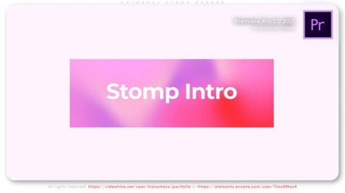 Videohive - Colorful Stomp Opener - 48269543 - 48269543