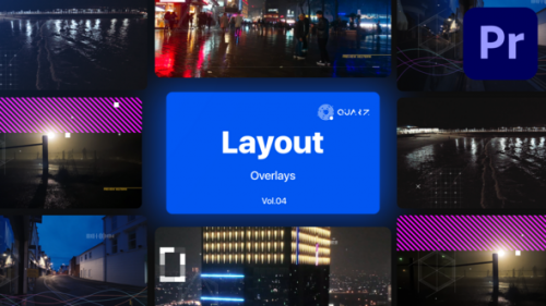 Videohive - Overlay Layouts for Premiere Pro Vol. 04 - 48290627 - 48290627