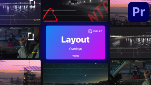 Videohive - Overlay Layouts for Premiere Pro Vol. 05 - 48290632 - 48290632