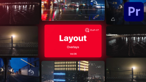 Videohive - Overlay Layouts for Premiere Pro Vol. 06 - 48290636 - 48290636