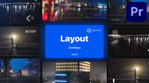 Videohive - Overlay Layouts for Premiere Pro Vol. 07 - 48290639 - 48290639