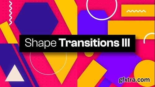 Videohive 10 Shape Transitions III 48593678