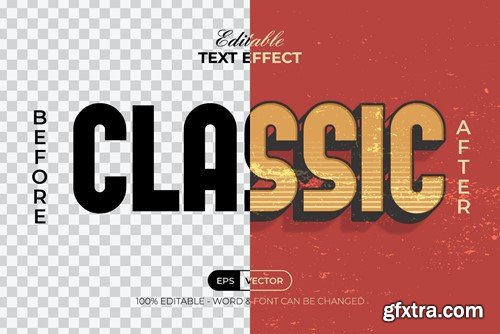 Classic Text Effect Style B83N9R4