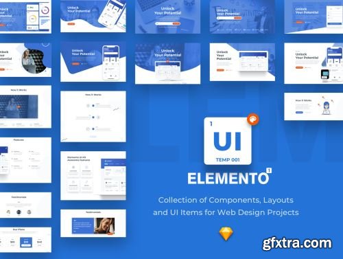 Elemento UI Kit Ui8.net