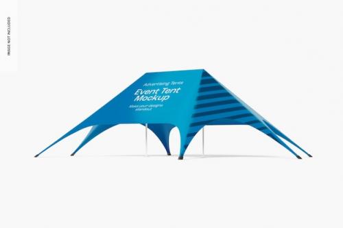 Premium PSD | Exterior event tent mockup Premium PSD